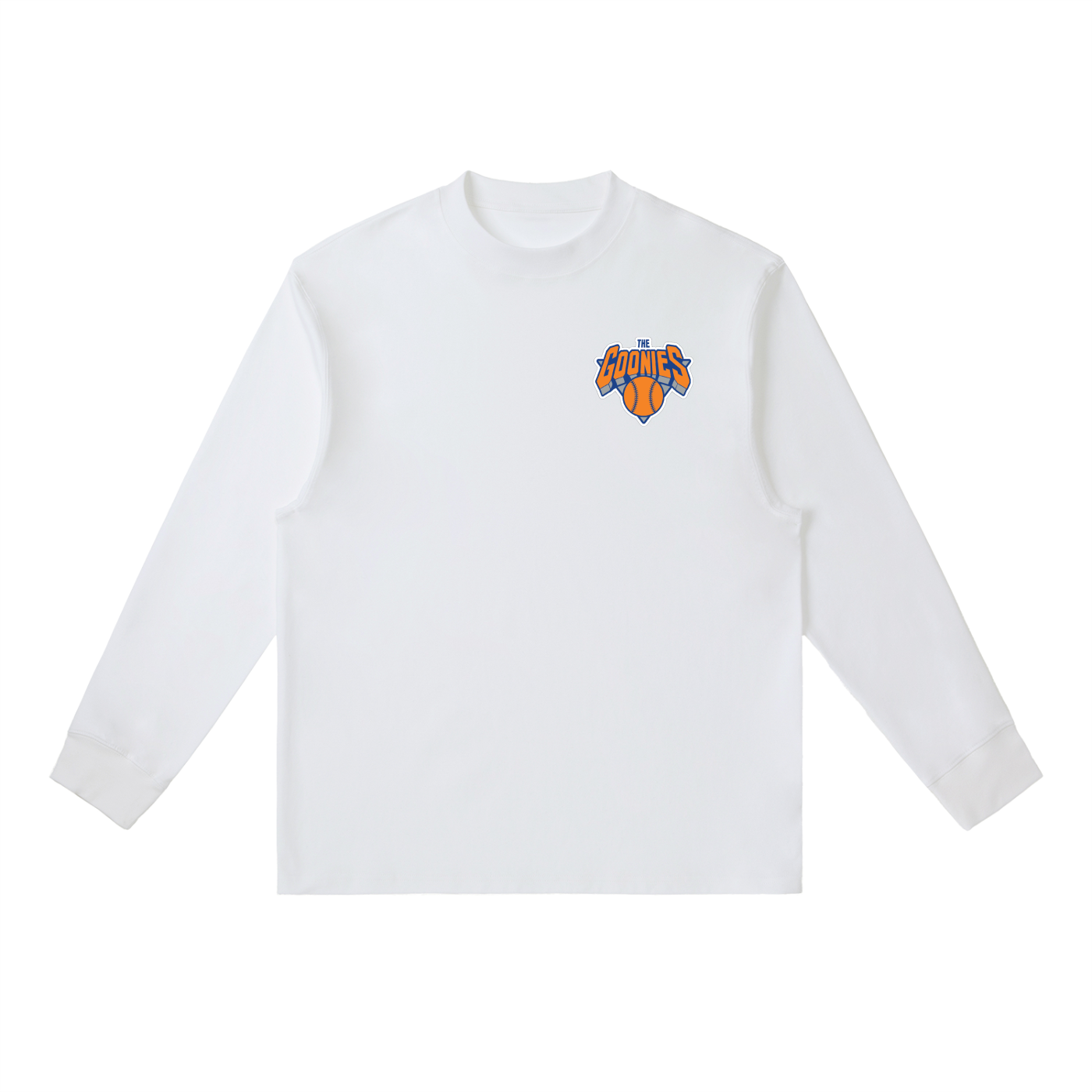 GOONIES Essential Crewneck Long-Sleeve T-Shirt