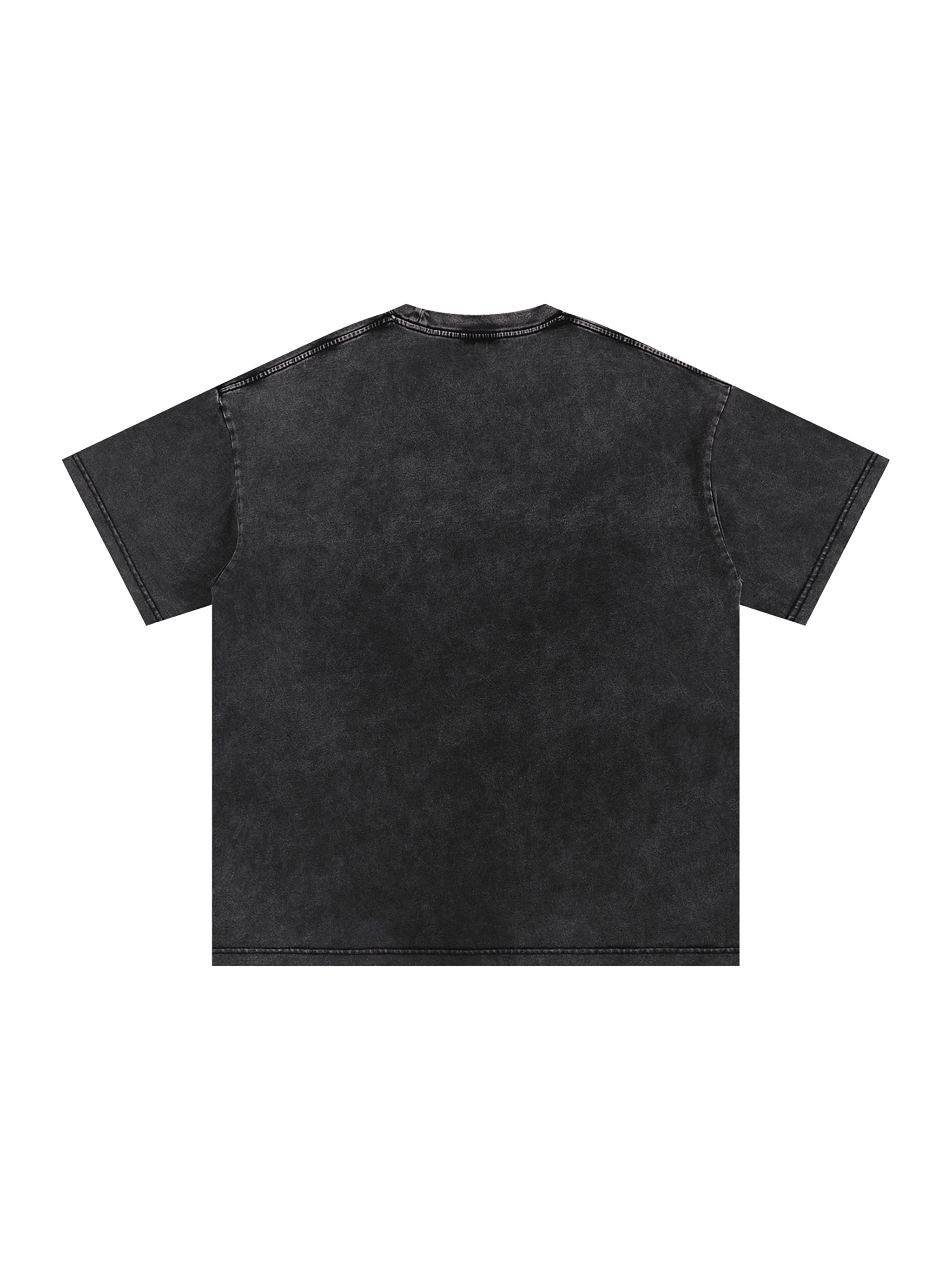 NY artist Snow Washed Oversized Cotton T-Shirt
