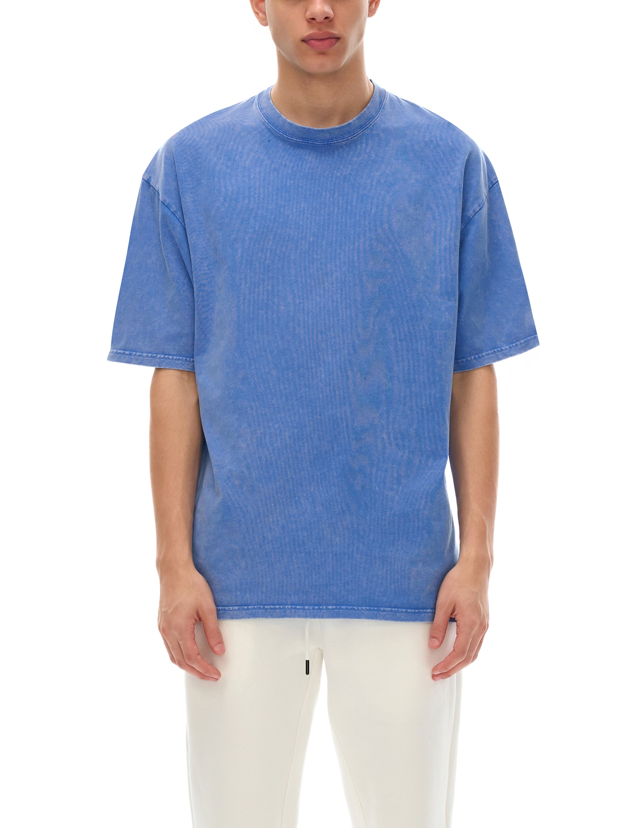 NY artist Snow Washed Oversized Cotton T-Shirt