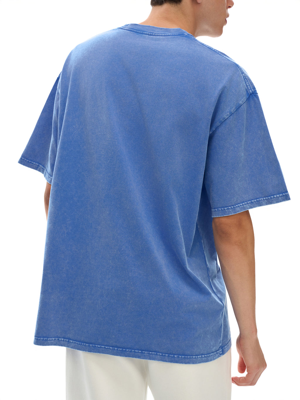 NY artist Snow Washed Oversized Cotton T-Shirt