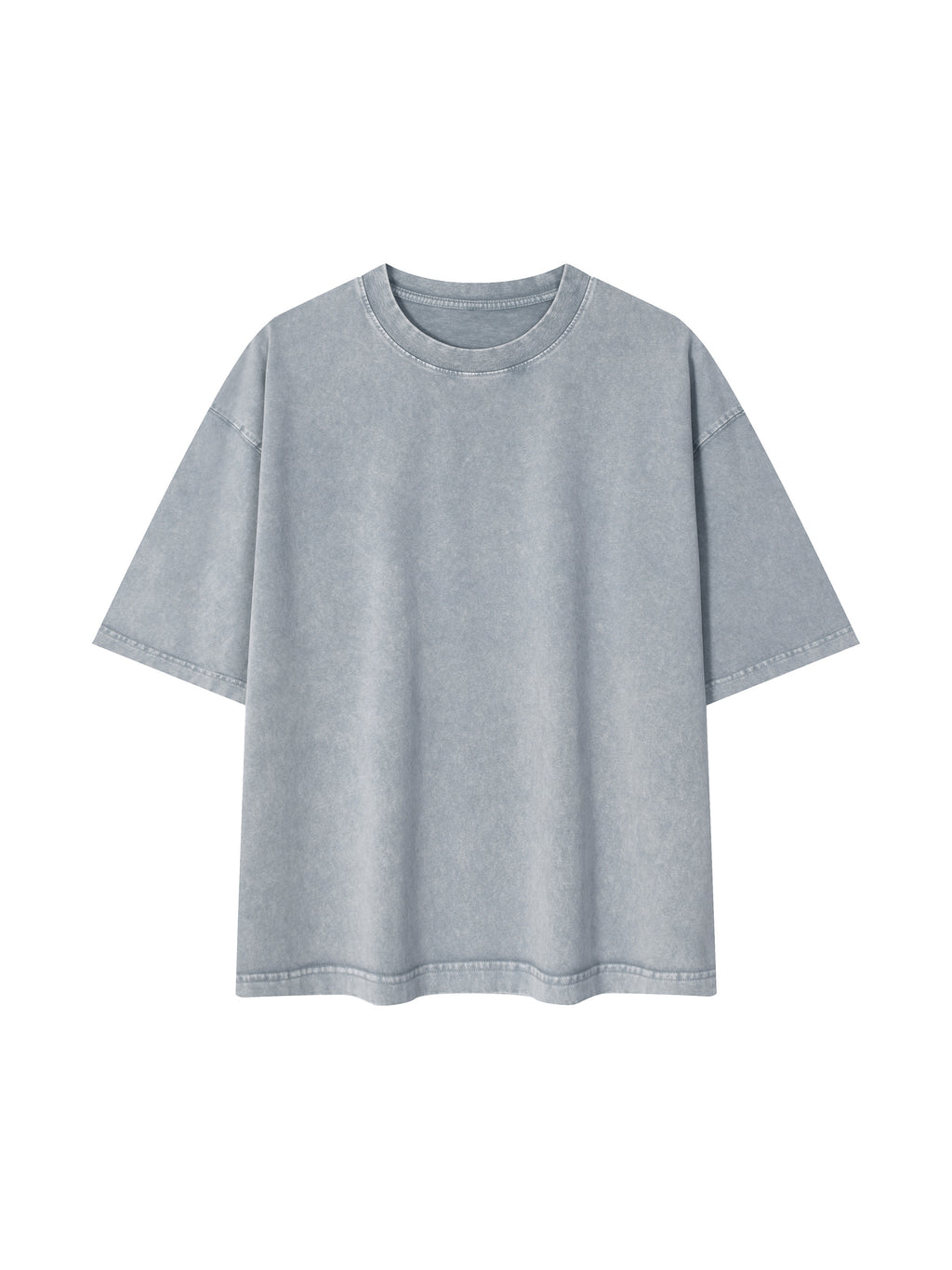 Who U Be King Icon Mineral Wash Boxy Cotton T-Shirt