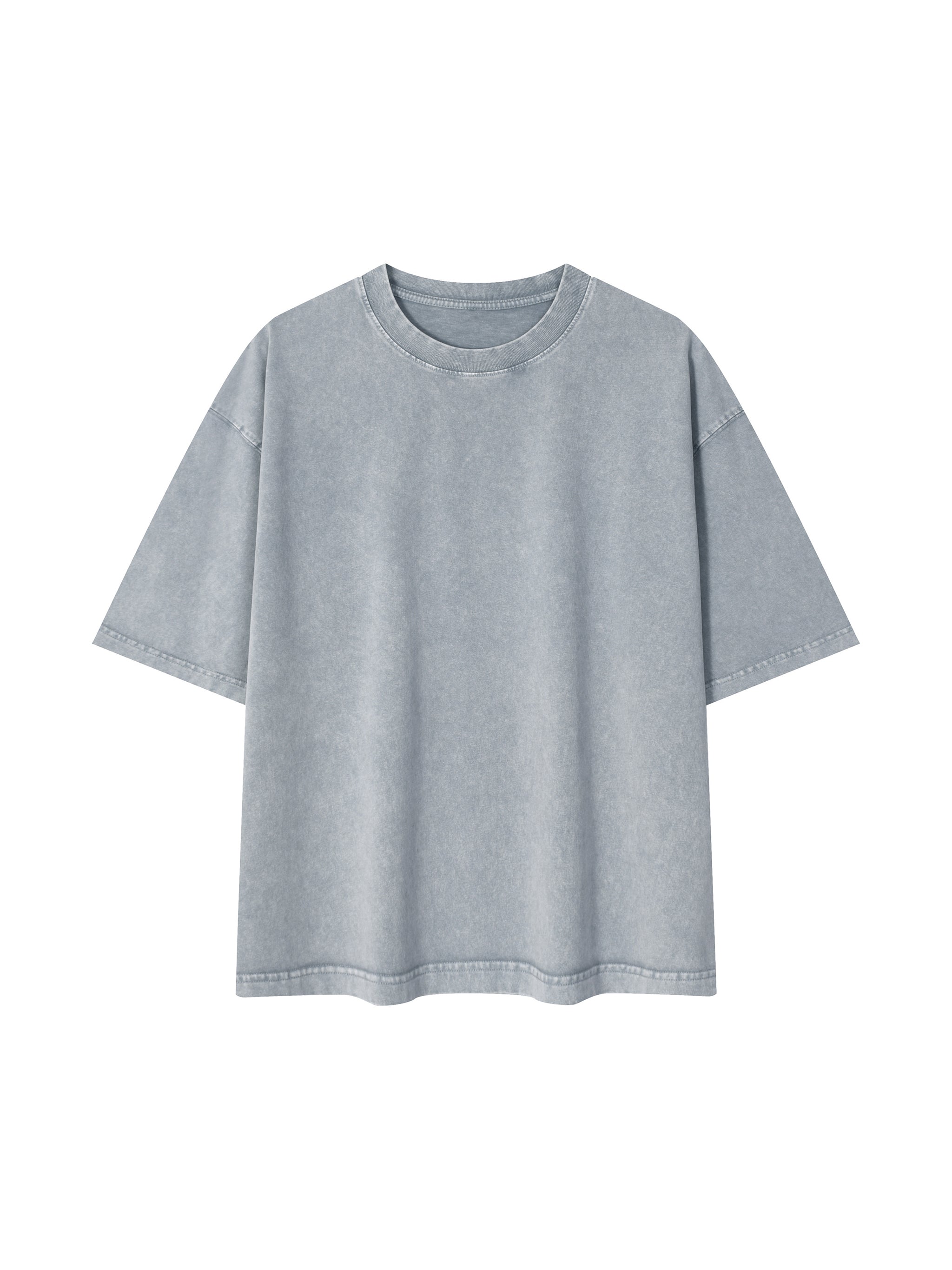 Who U Be King Icon Mineral Wash Boxy Cotton T-Shirt