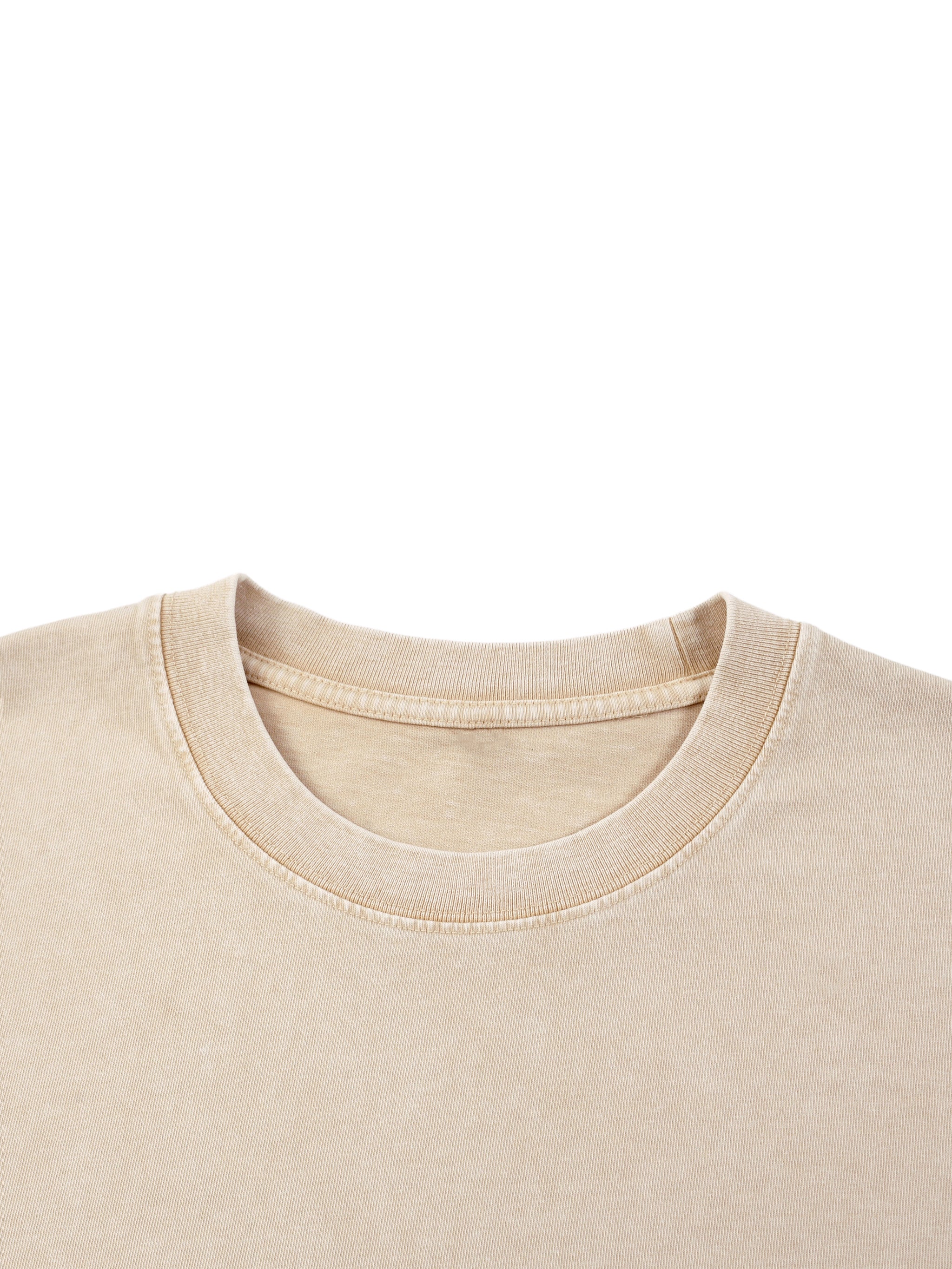 Who U Be King Icon Mineral Wash Boxy Cotton T-Shirt
